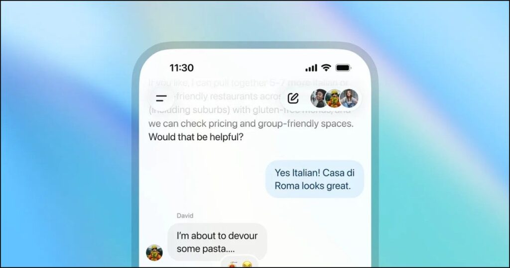 OpenAI запускает групповые чаты в ChatGPT