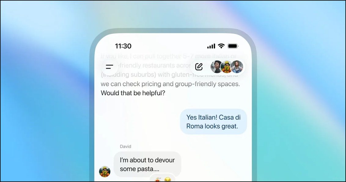 OpenAI запускает групповые чаты в ChatGPT