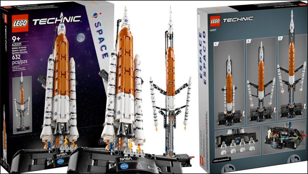 Lego анонсировала набор с ракетой NASA Artemis, выход в 2026